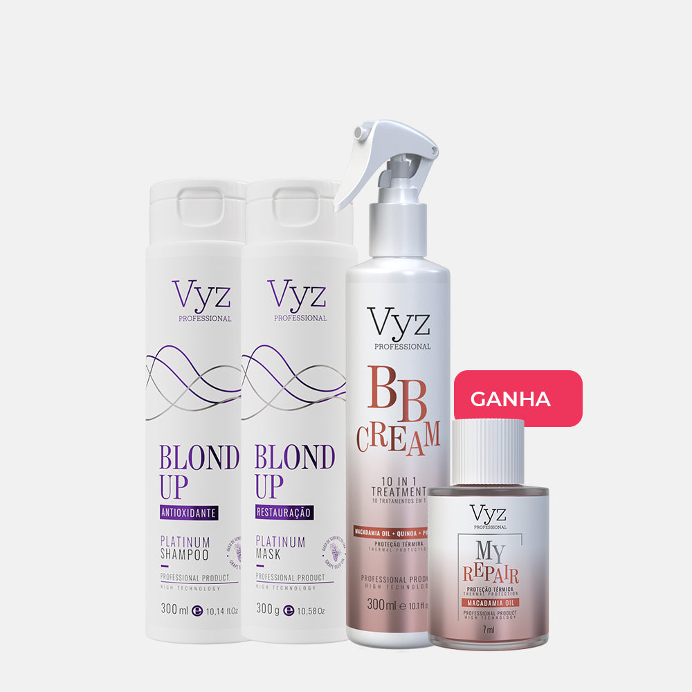 Shampoo e Mascara Blond UP + 1 BB Cream 300ml - GANHA My Repair 7ml
