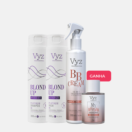 Shampoo e Mascara Blond UP + 1 BB Cream 300ml - GANHA My Repair 7ml